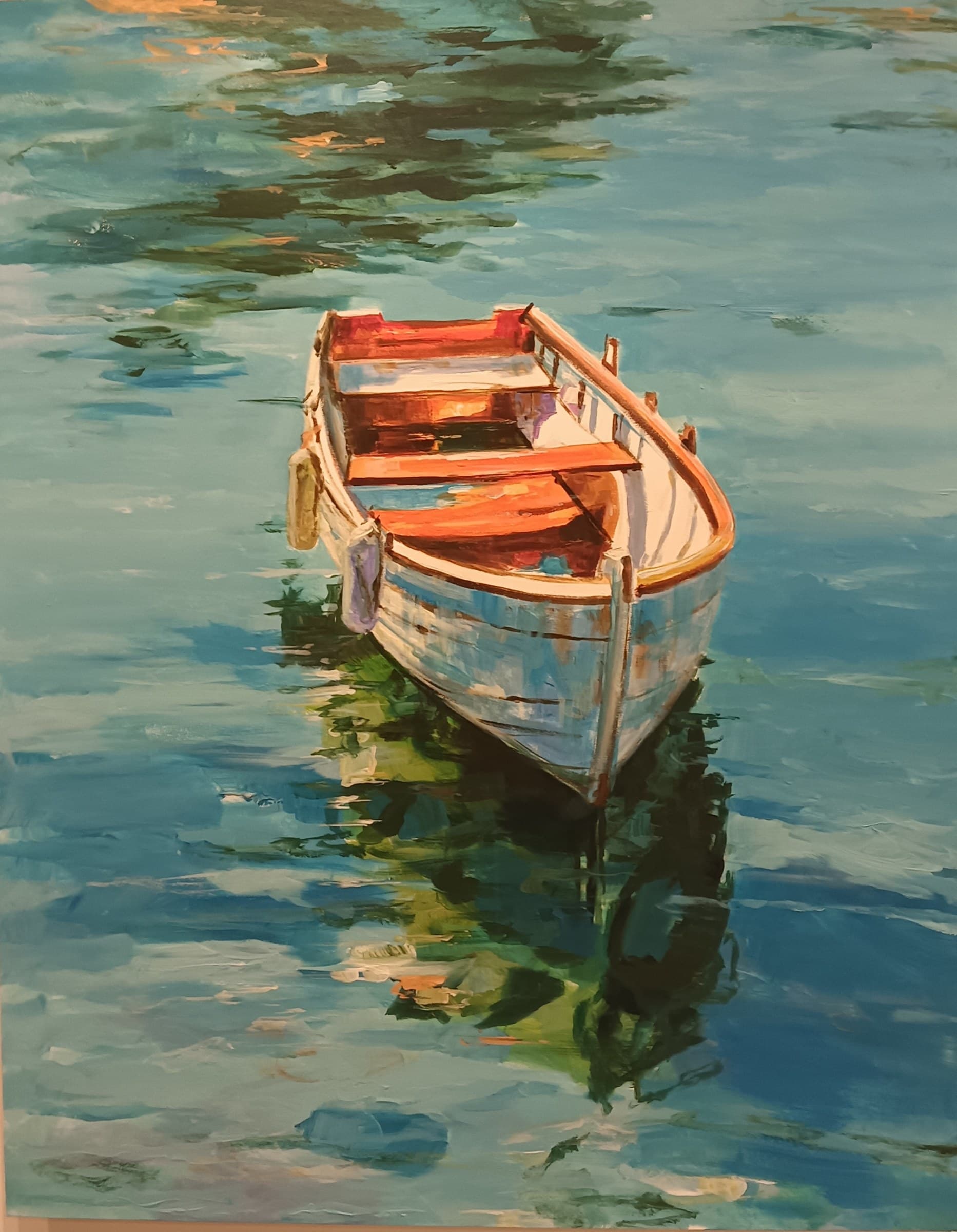 La Barca — obraz Yasniera Rivery