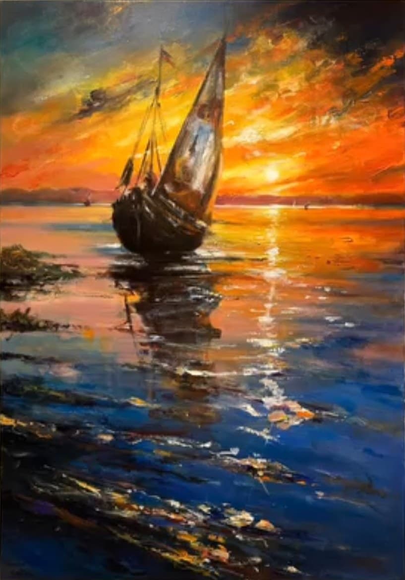 Ocaso — obraz Yasniera Rivery