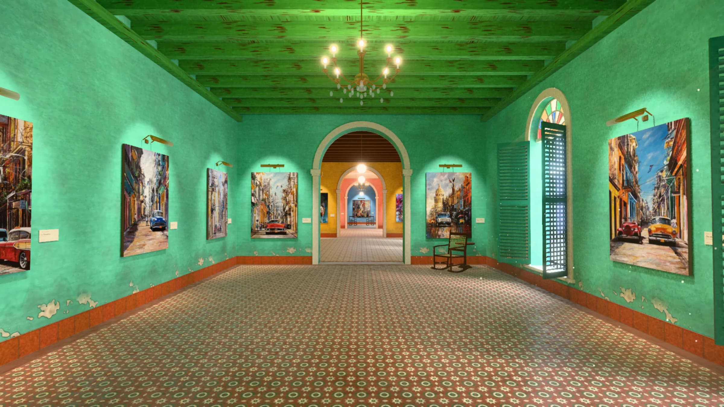 Sala La Habana w wirtualnej galerii