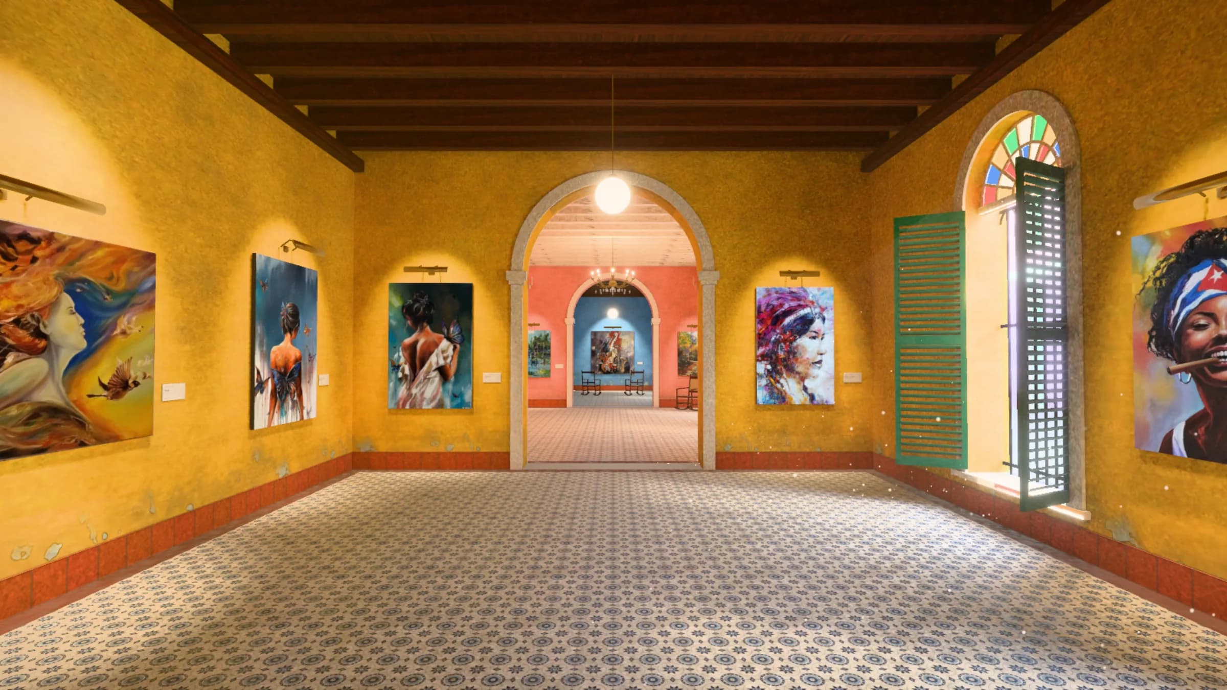 Sala Figuras w wirtualnej galerii