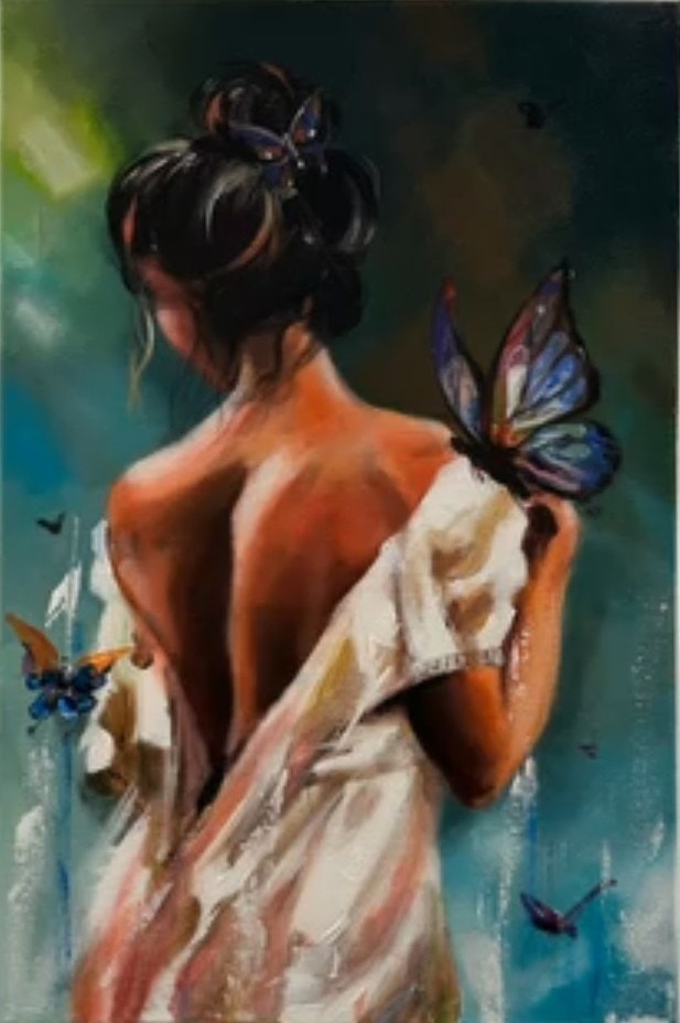 Mariposas — obraz Yasniera Rivery